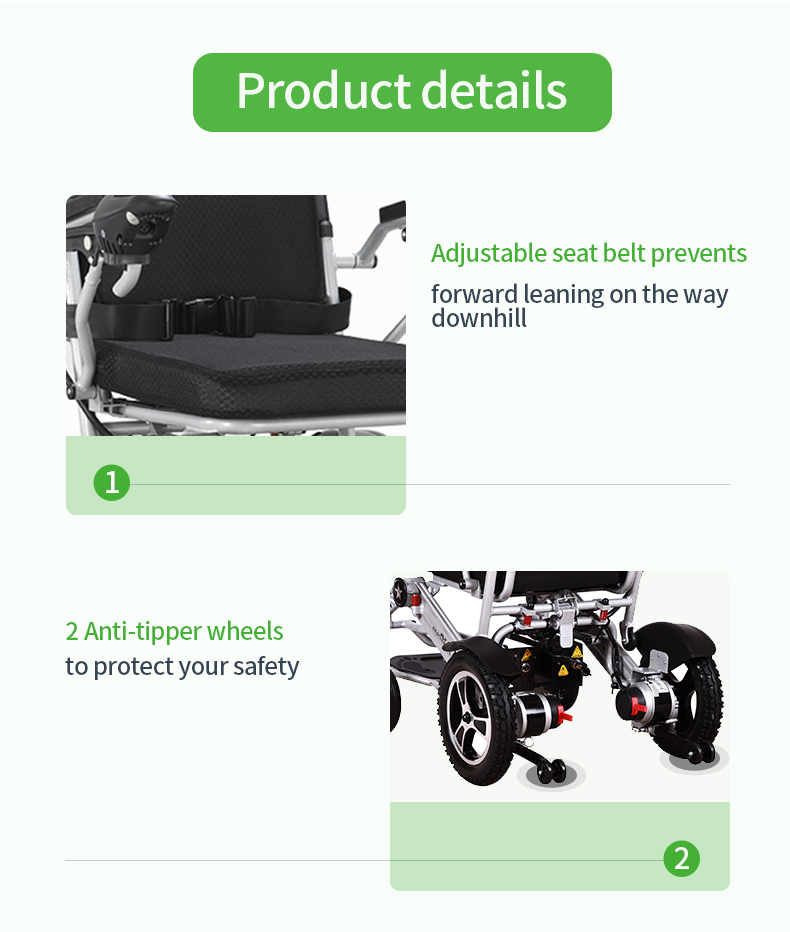 على كرسي متحرك كهربائي للبيع 